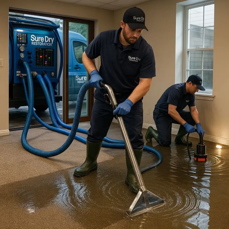 Water Extraction and Removal process in Rowley, MA